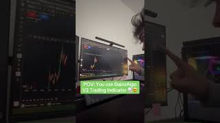 This indicator is GainzAlgo V2 Alpha #trading #crypto #forex #tradinglife #charts