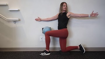 1/2 kneel T-Spine rotation