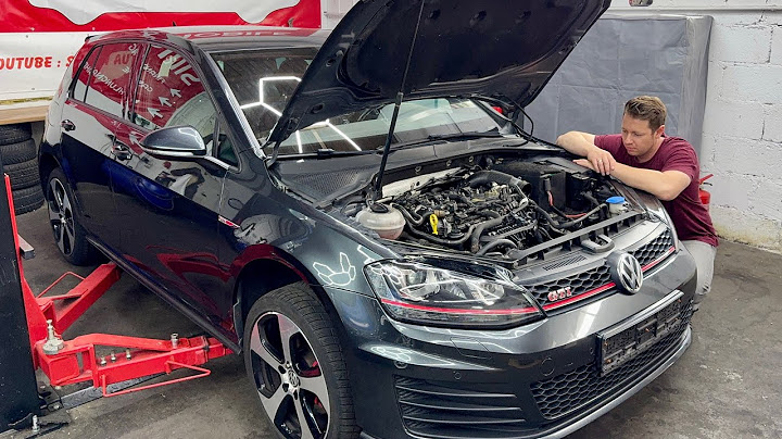 That's why you should buy a Golf GTI...(first engine start after repair)