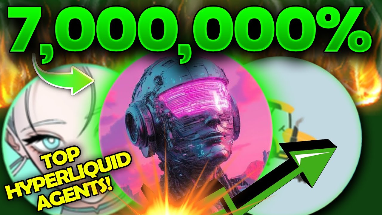 🔥5 AI Agent Crypto Projects Set to EXPLODE! 🚀 100x Hyper Liquid Picks ...