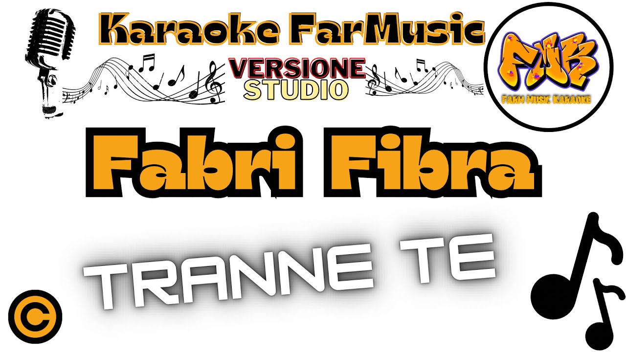 fabri fibra tranne te testo