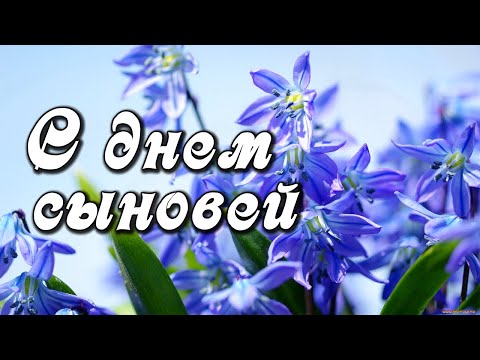 С Днем сыновей! Храни Господь всех сыновей! Заповедь сыну. Музыкальная открытка С Днем сыновей