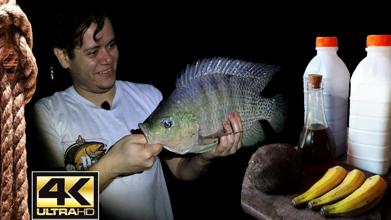 Massa de Pesca Pegadeira! - Banana e Mel