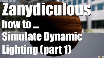 How to Create Simulated Dynamic Lighting in Unreal Engine 4 (Part 1)