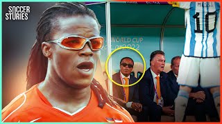 Why Did Edgar Davids Always Wear Glasses On The Pitch?