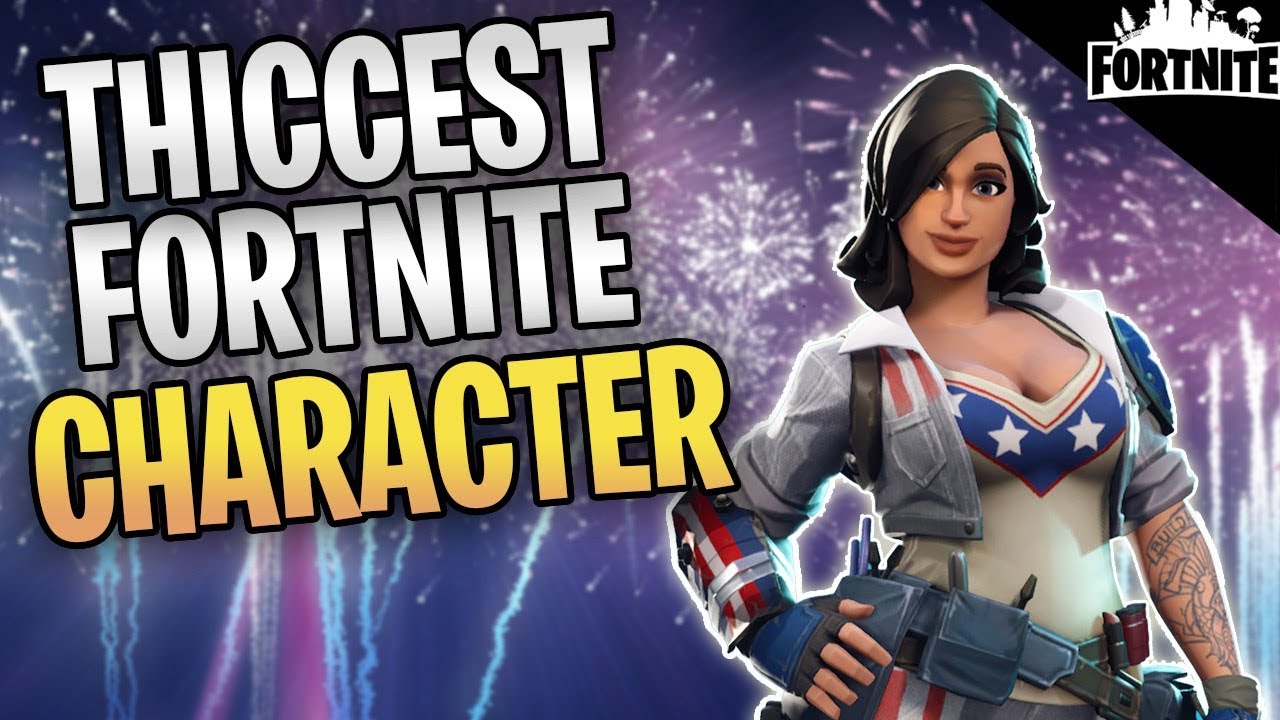 Fortnite The Thiccest Character In Fortnite Stars And Stripes - fortnite the thiccest character in fortnite stars and stripes penny gameplay