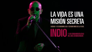 Miniatura de vídeo de "La vida es una misión secreta - Indio Virtual + LFDAA - Sáb 11 de Diciembre - Estadio Único La Plata"