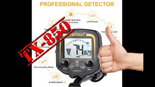 Detailed description and test of the Chinese metal detector TX-850. The best budget Chinese.
