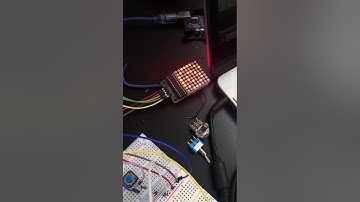 Eyes sequence with a LED 8 x 8 Matrix