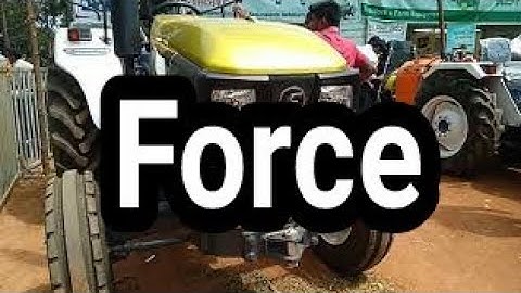 Force sanman 6000 tractor walk around video