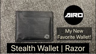 Airo Collective Stealth Wallet - Razor. My New Favorite Wallet! - BEST EDC