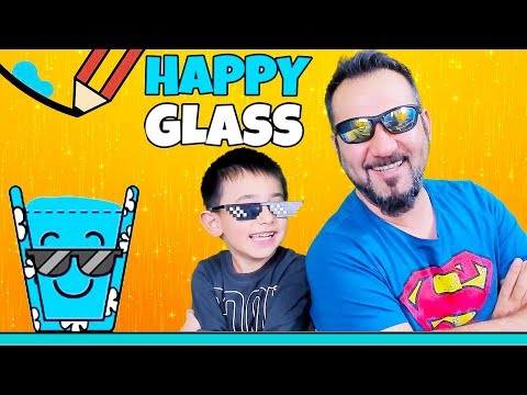 MUTLU VE GÖZLÜKLÜ BARDAK! | HAPPY GLASS OYNUYORUZ (37-50)