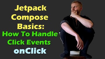 How To Handle UI Events In #JetpackCompose #Android | onClickListener Replacement | Jetpack Compose