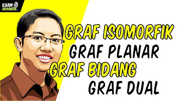 Graf #3 - Graf Isomorfik, Planar, Bidang, dan Dual