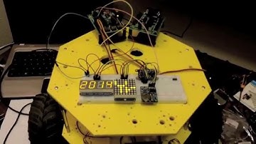 WALTER, with Botboarduino, Date and Temperature