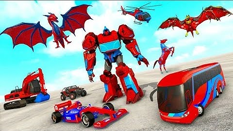 Robot Machine Mutfilim Ajidar,Multi Robot Transform Game with robot wars in Transform car-Temu Gamer