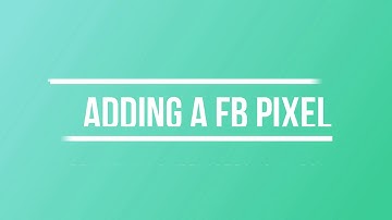 Facebook Ads - Create and Install your Facebook Pixel on a Thrive Theme