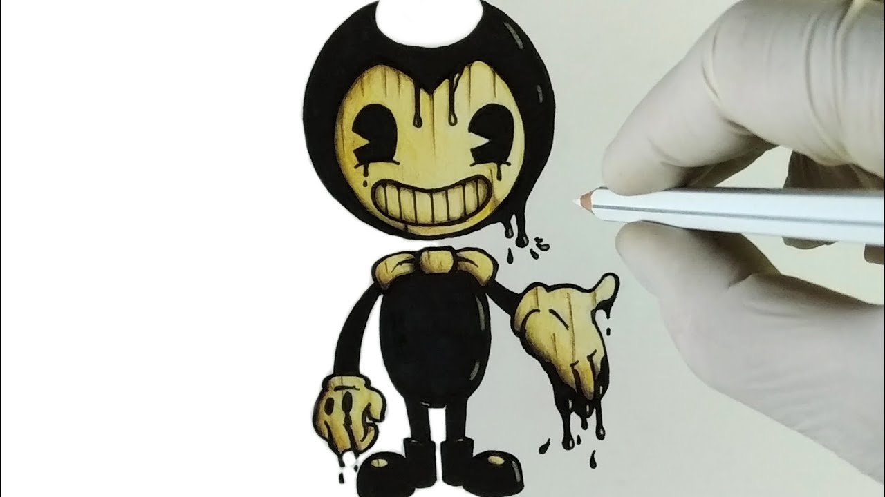 DESENHANDO PERSONAGENS DE JOGOS PASSO A PASSO - Among Us, Bendy