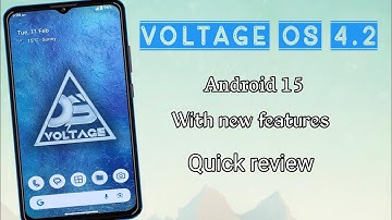 Voltage OS 4.2 With New features ! Android 15 ! Latest new custom rom for Mi439/Redmi 7A,8,8A...