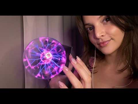 ASMR HIPNÓTICO 🔮 Bola de plasma | Relaxing Sounds for Deep Sleep (No Talking + Mouth sounds)