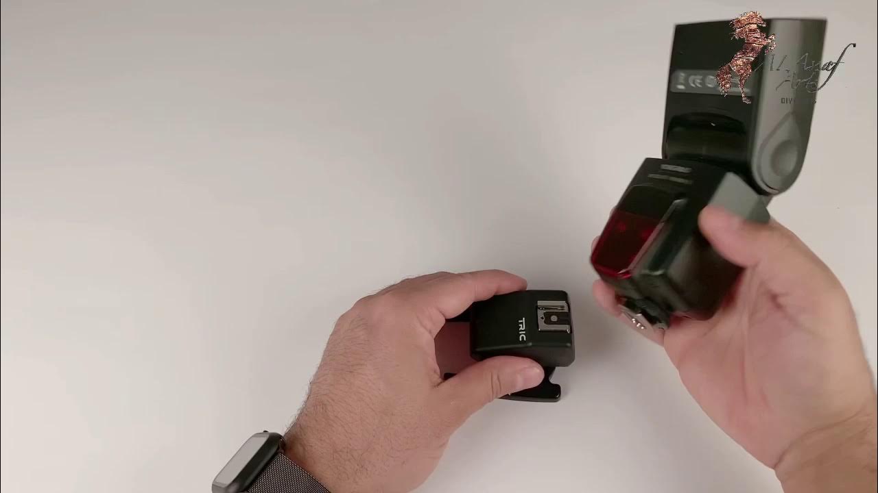 iPhone flash trigger from TRICFlash - YouTube