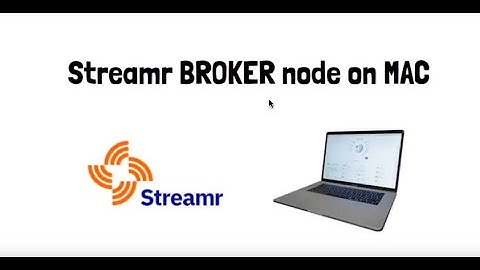 Easily RUN Streamr Broker Node on MAC