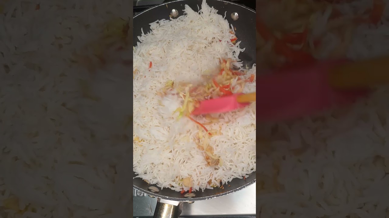 CHICKEN FRIED RICE RECIPE WITH LEFTOVER RICE/ FRIED RICE RECIPE/ LEFT