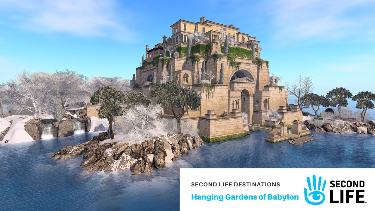 the hanging gardens of babylon model