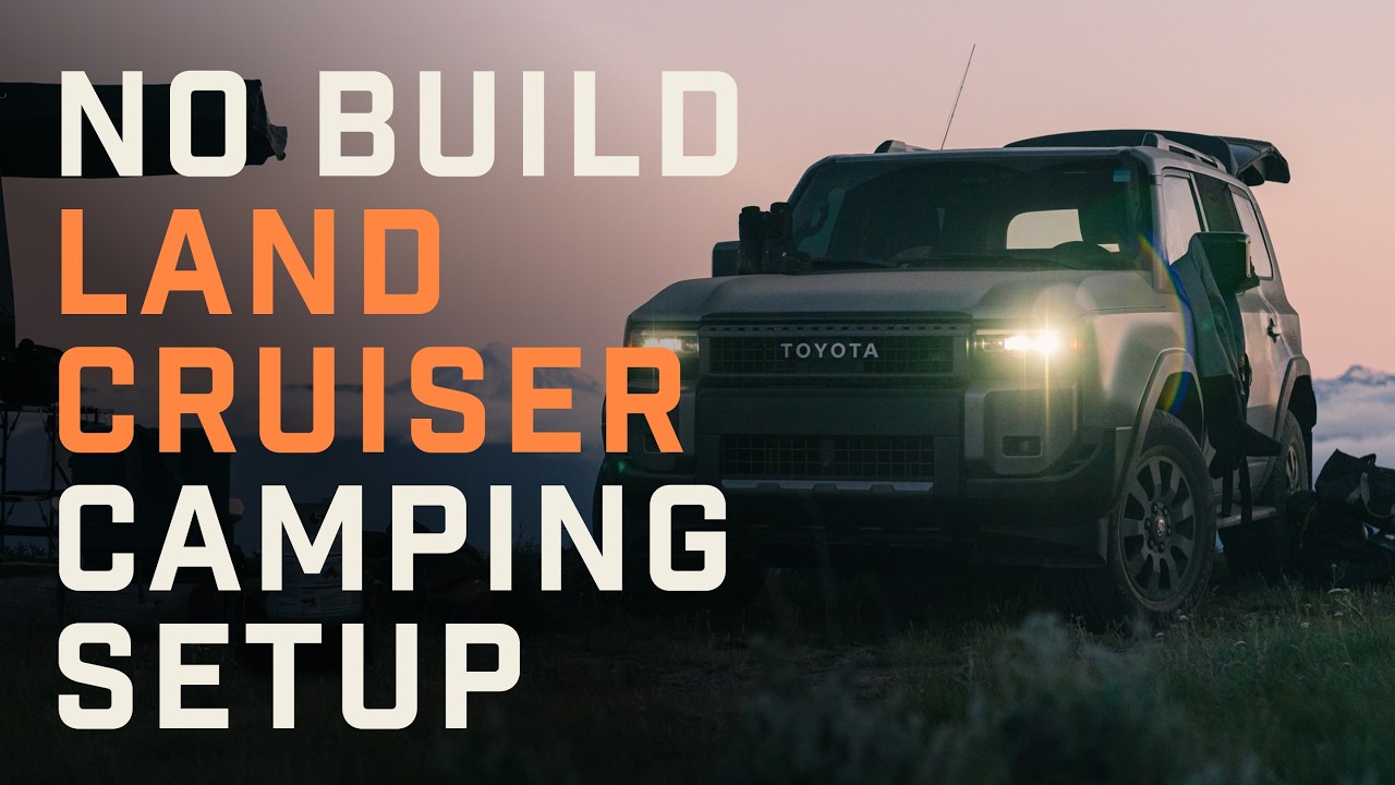 No Build Sleep Set Up in the 250 Series Toyota Land Cruiser