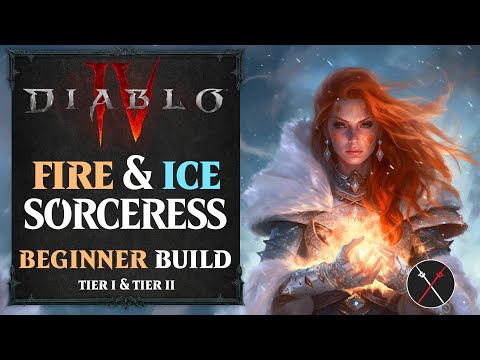 Diablo 4 Sorceress Build - Fire & Ice Leveling Build