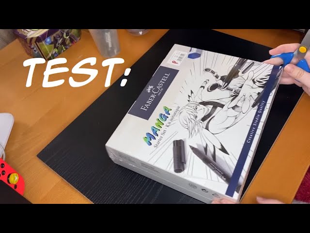 Manga drawing kit for beginners Faber Castell