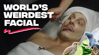 Trying the Bird Poo Facial | Hot Right Now