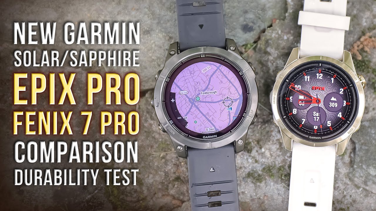 Garmin Epix PRO Gen 2 vs. Fenix 7 PRO / NEW FEATURES REVIEW: Flashlight ...