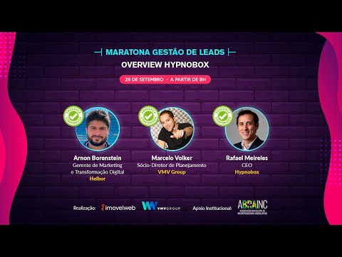 Maratona Gestão de Leads - Tema: Overview Hypnobox