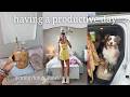 spend a productive day with me *getting things done I’ve been needing to do*