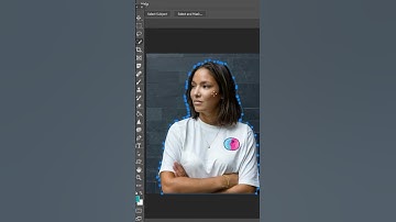 Dashed Outline in Photoshop #shorts #photoshop #ps #edit