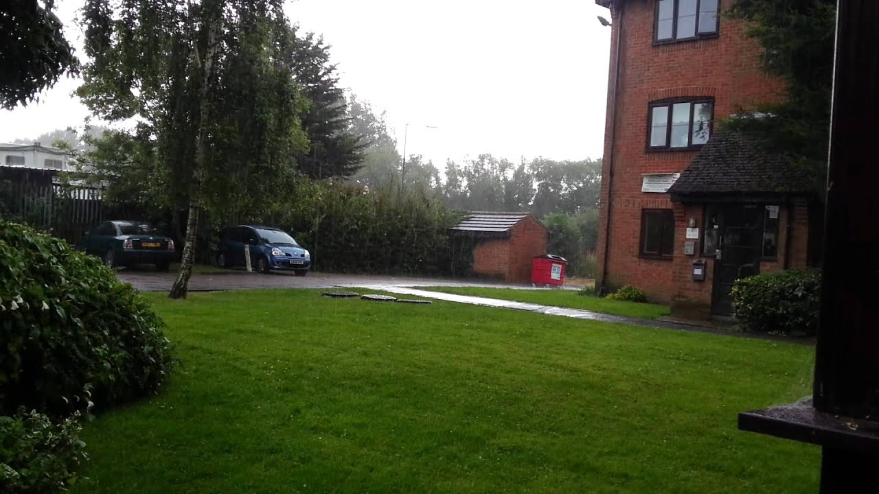 Rain in Grays, Thurrock UK YouTube