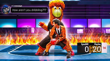 STREAKING the 1v1 STAGE but without DRIBBLING on NBA 2K22..