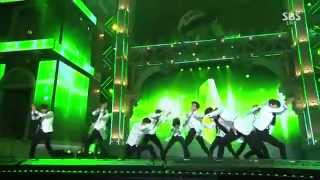 Live HD | 141221 EXO 'Intro & 중독 (Overdose)' @ 2014 SBS 가요대전