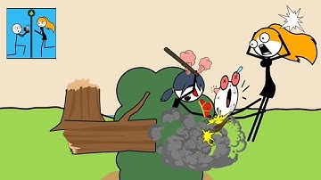 Draw Drag Delete Pin Pull to Something Gameplay Level 1-50 (Android, ios)