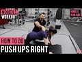 Women's Workout: How to do PUSH-UPS at HOME ! (Hindi / Punjabi)