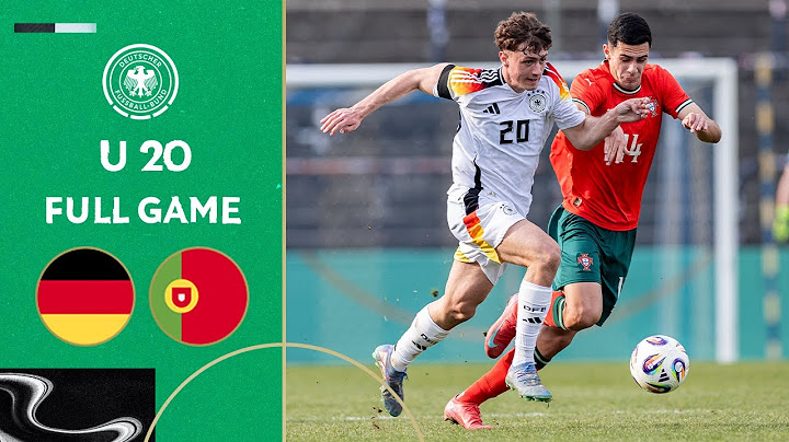 Germany vs. Portugal | Full Game | Under-20 - International Match