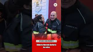 Después de 42 años como Bombero Voluntario, se retira el actual Jefe del Cuerpo Activo