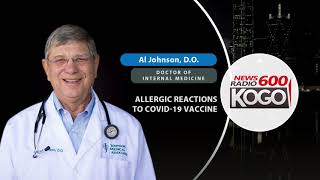 Is the COVID-19 vaccine safe for people with pre-existing allergies? | Dr. Al Johnson