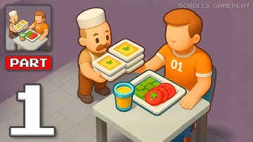 Prison Cafeteria - Gameplay Walkthrough Part 1 - Upgrade Your Kitchen Fast (iOS, Android)