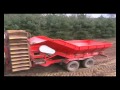 Dewulf ra3060 carrot harvester with niagri mobile cleaning unit forwarding unit