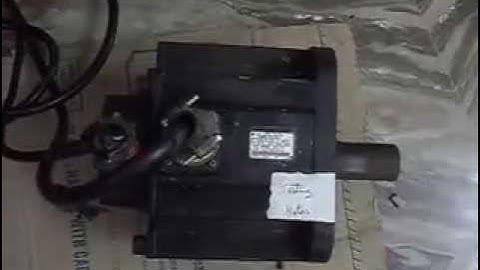 Yaskawa Drive Test Run Video