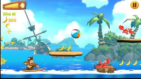 BANANA KONG 2| RUNNING GAME|ANDROID IOS GAMEPLAY| NEW GAME 2023|