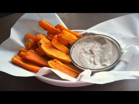 ALKALINE ELECTRIC BAKED BUTTERNUT SQUASH FRENCH FRIES | THE ELECTRIC CUPBOARD