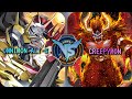 DIGIMON tcg alter swords (red/blue/black) Vs Emperor lord (purple/yellow) game 1